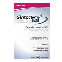 Fitoterápico Sintocalmy 600mg 30 Comprimidos Revestidos