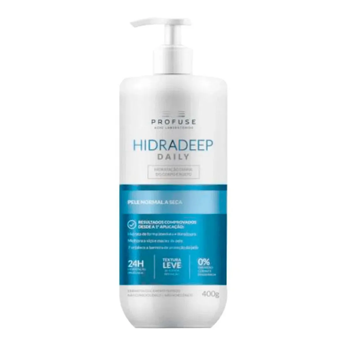 Creme Hidratante Corpo e Rosto Profuse Hidradeep Daily 400g