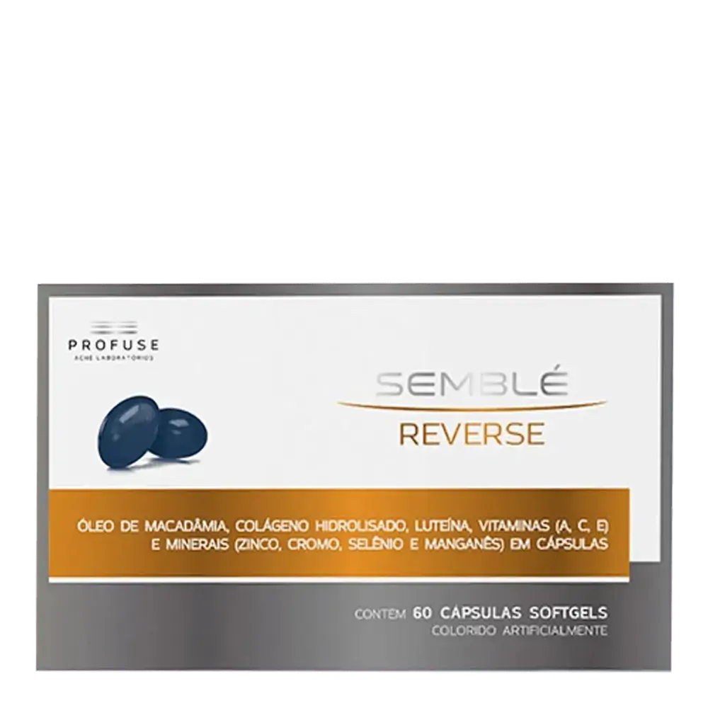 Vitamina Semblé Reverse Profuse 60 Cápsulas