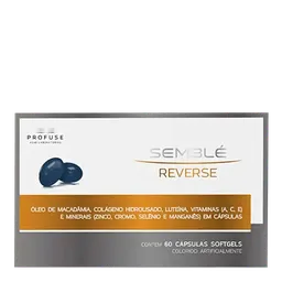 Vitamina Semblé Reverse Profuse 60 Cápsulas