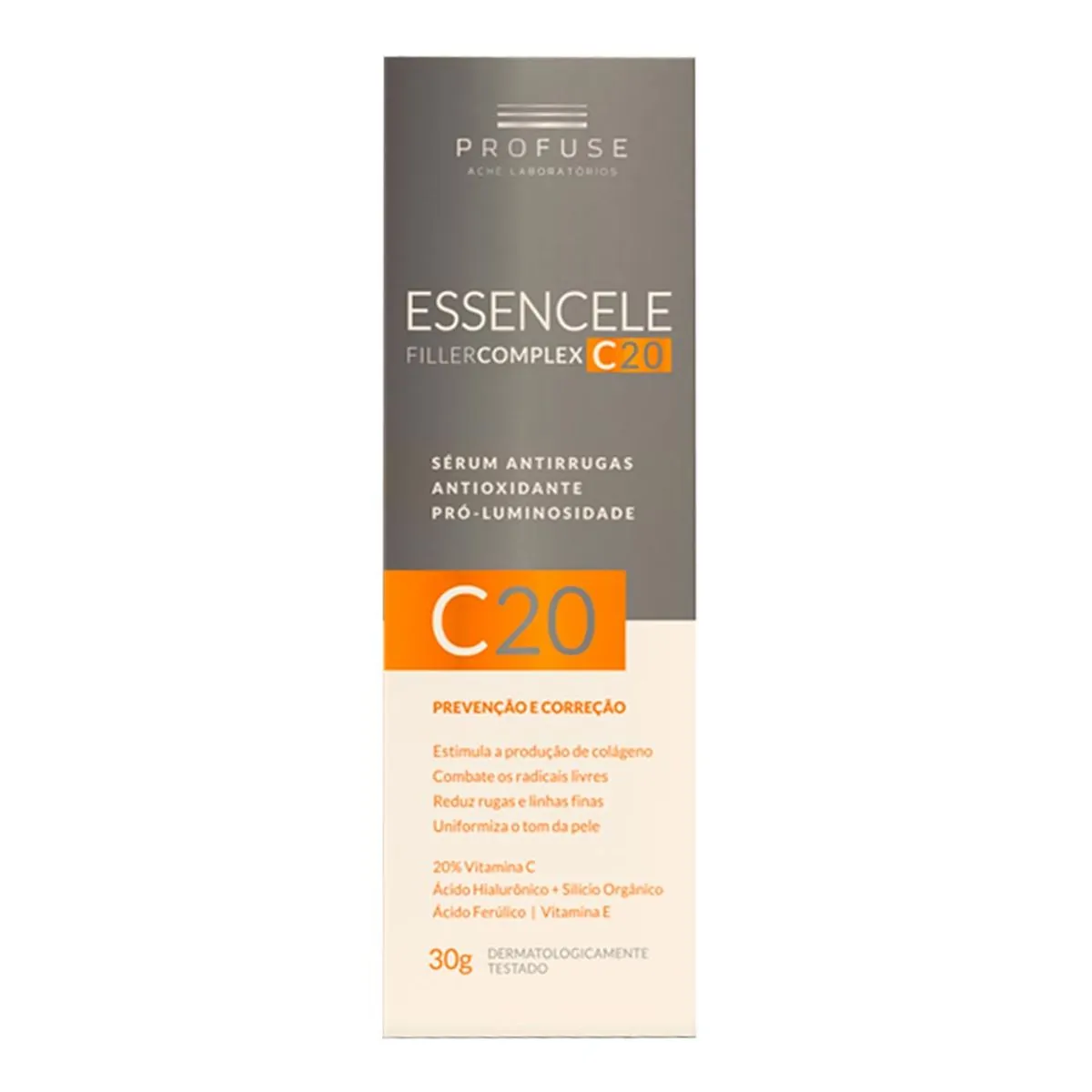 Sérum Facial Profuse Antirrugas Essencele Filler Complex C20 30g