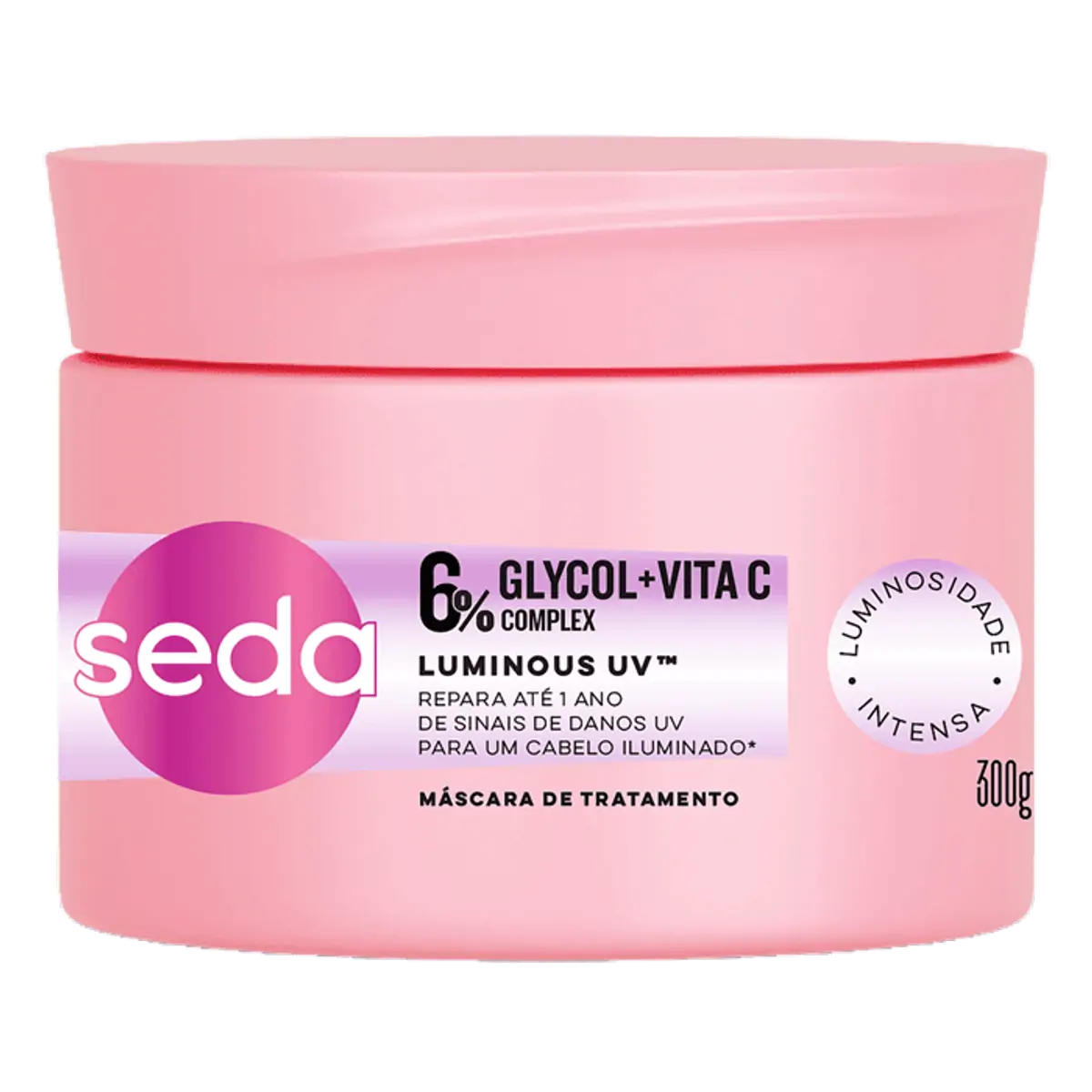Máscara Capilar Seda Luminous UV 300g