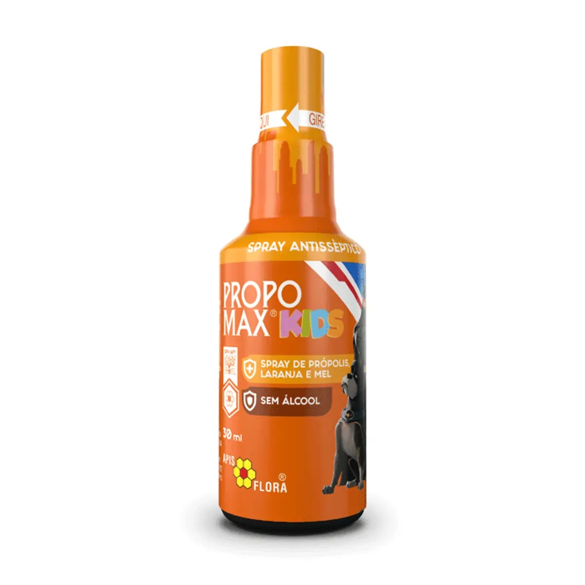 Extrato de Própolis Propomax Kids Laranja e Mel 30ml Spray