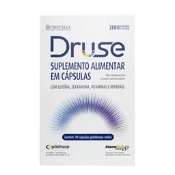Suplemento Alimentar Druse 90 Cápsulas Gelatinosas Moles