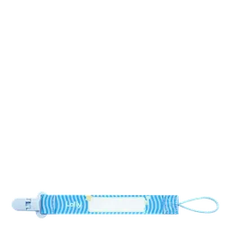 Prendedor De Chupeta Lolly Kindy Oceano Azul 1 Unidade