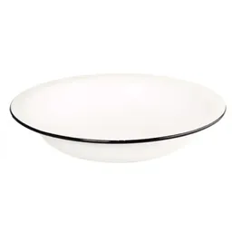 Bacia Esmaltada - Branca - 40 Cm