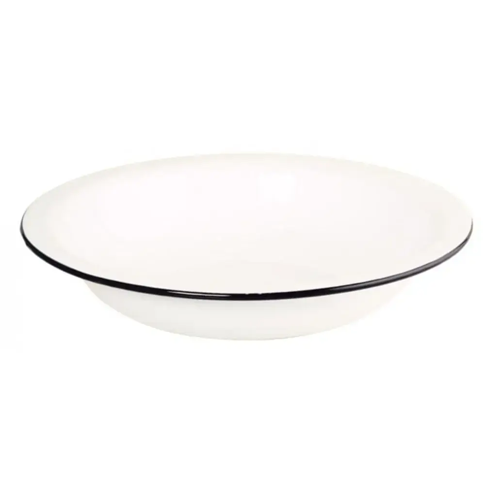 Bacia Esmaltada - Branca - 46 Cm