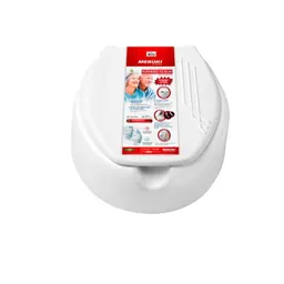 Assento Sanitário  Elevado 13,5Cm Com Tampa - Mebuki 13,5Cm Com Tampa