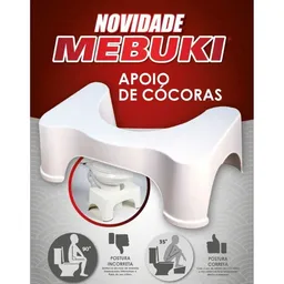 Apoio De Cocoras Branco - Mebuki