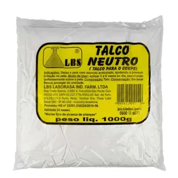 Talco Para O Corpo Neutro Lbs 1000g