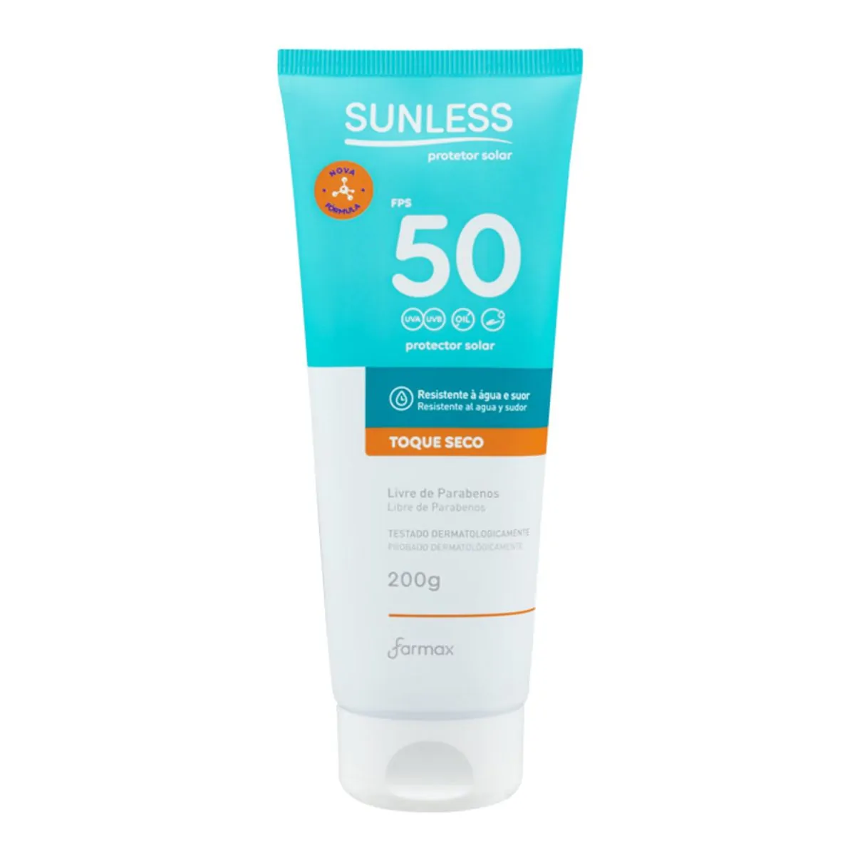 Protetor Solar Corporal Sunless FPS 50 Toque Seco 200g