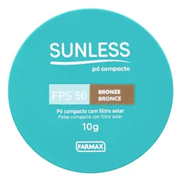 Pó Compacto Efeito Sunless Facial Matte FPS50 Bronze 10g