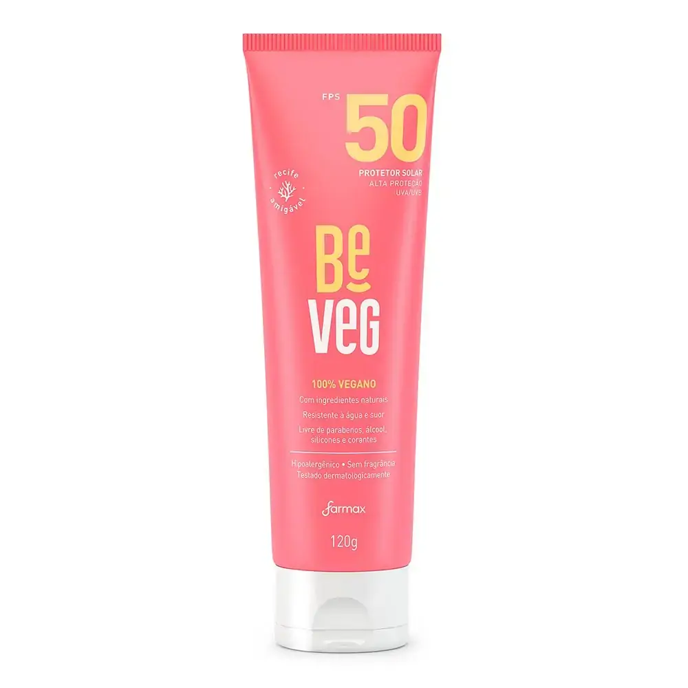 Protetor Solar Facial Beveg FPS50 120g