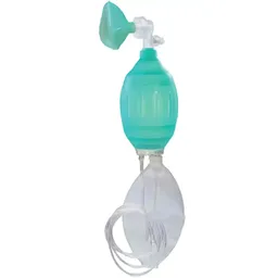 Ambu Reanimador Haoxi Em Silicone - Autoclavável - Com Reservatório Em Pvc