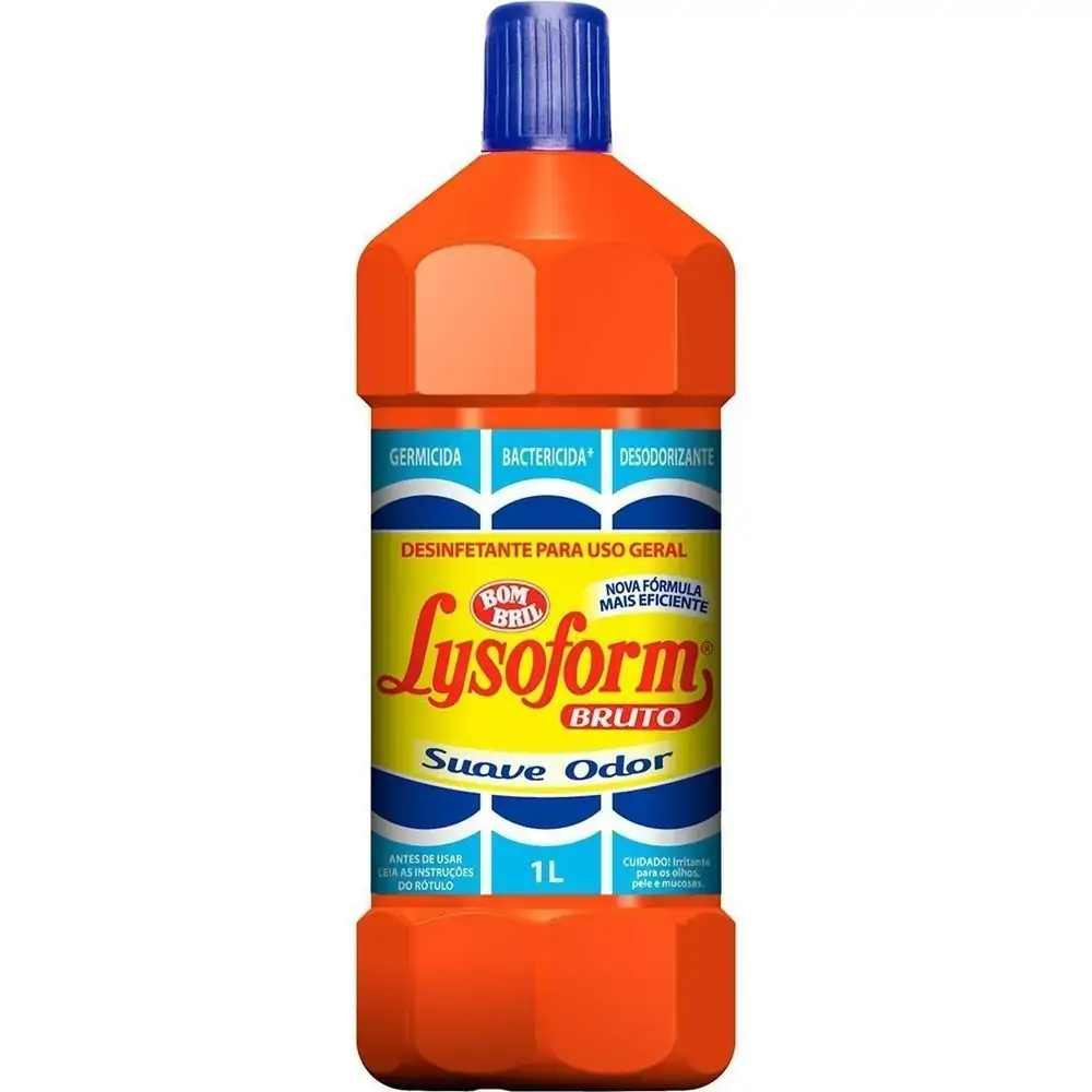 Desinfetante Lysoform Bruto Suave Odor - 1 Litro