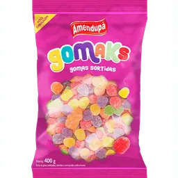 Bala de Goma Pacote com 1kg - Gomak s