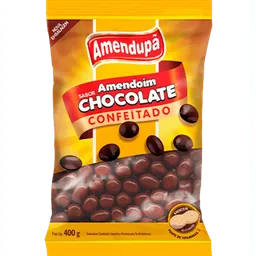 Amendoim coberto por chocolate confeitado 400g - Amendupã