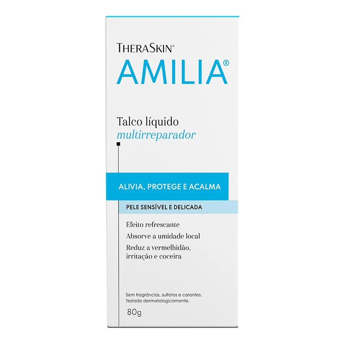 Talco Líquido Amilia Theraskin 80g