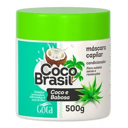 Mascara de Tratamento Capilar Gota Dourada Coco e Babosa 500g