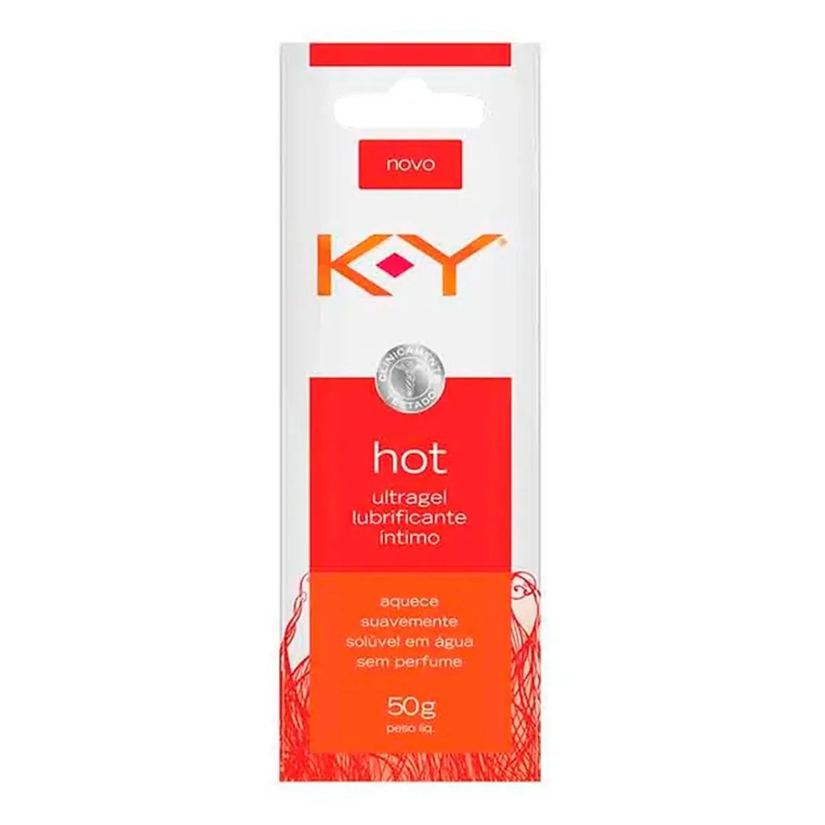 Ultragel Lubrificante Íntimo KY Hot 50g