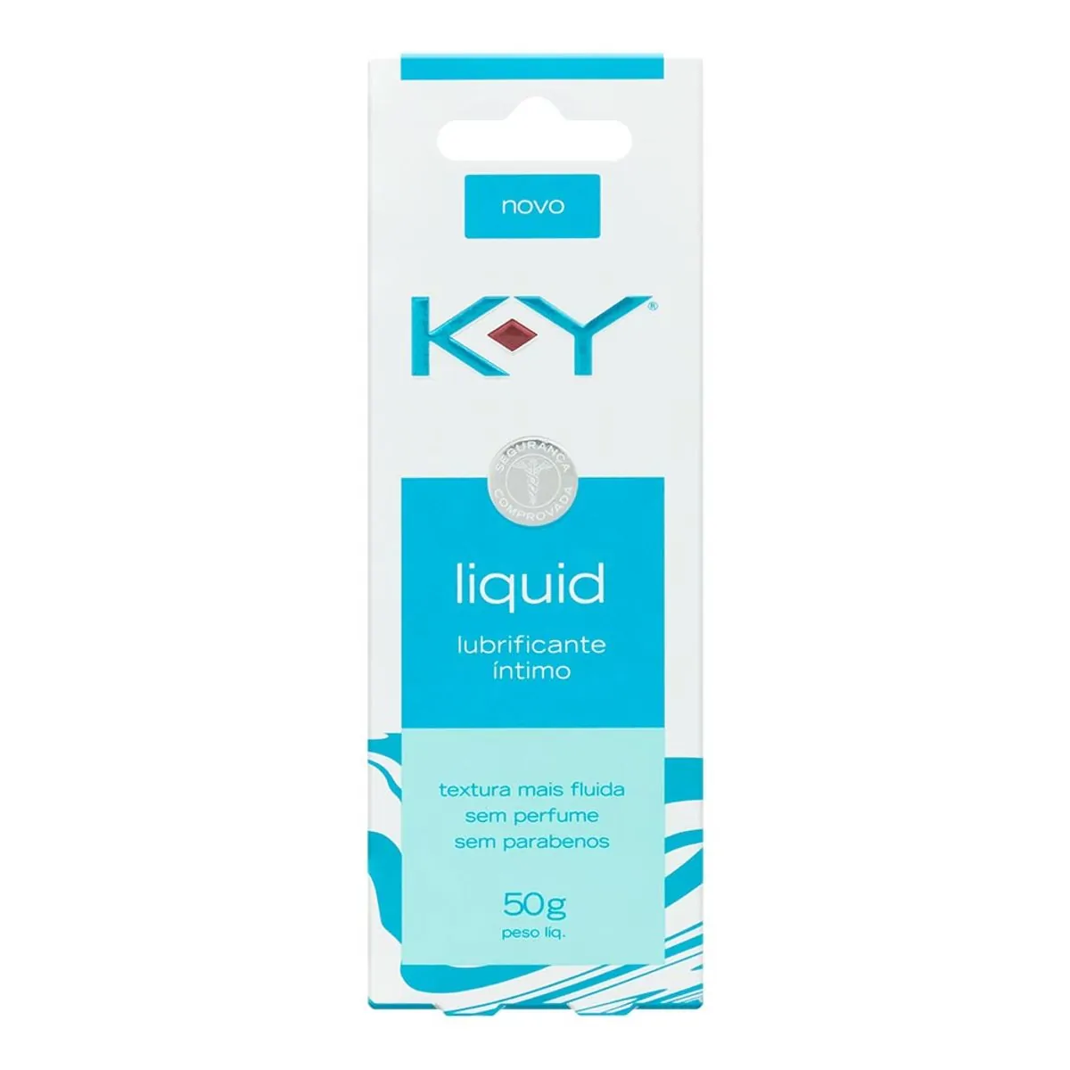 Lubrificante K-Y Líquido Íntimo Sem Perfume 50g