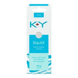 Lubrificante K-Y Líquido Íntimo Sem Perfume 50g