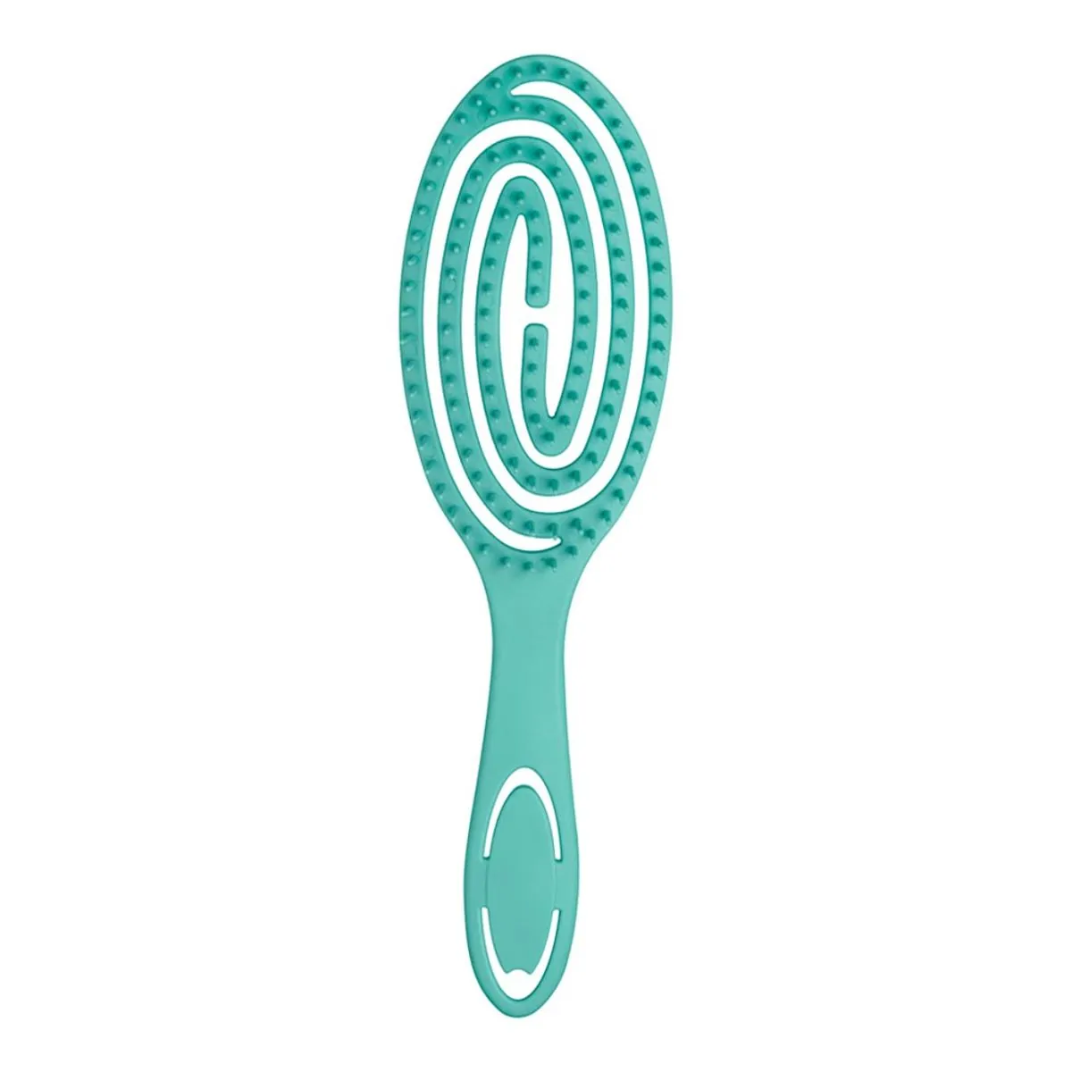 Escova de Cabelo Ricca Shower Flex Turquesa 1 Unidade