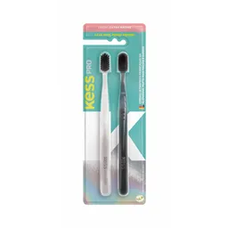 Escova de Dente Kess Pro 6580 Cores Sortidas 2 Unidades