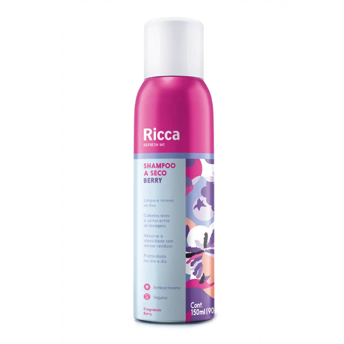 Shampoo a Seco Ricca Shakeberry Fruit Berries 150ml