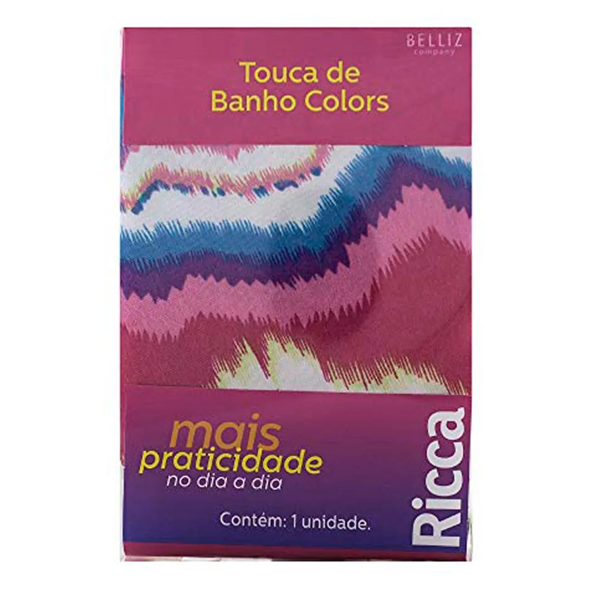Touca de Cetim Ricca Colors 1 Unidade