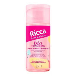 Tônico Facial Ricca Acne Defense Purificante 140ml