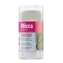 Bastão Facial Ricca Magic Stick Argila Verde 78g
