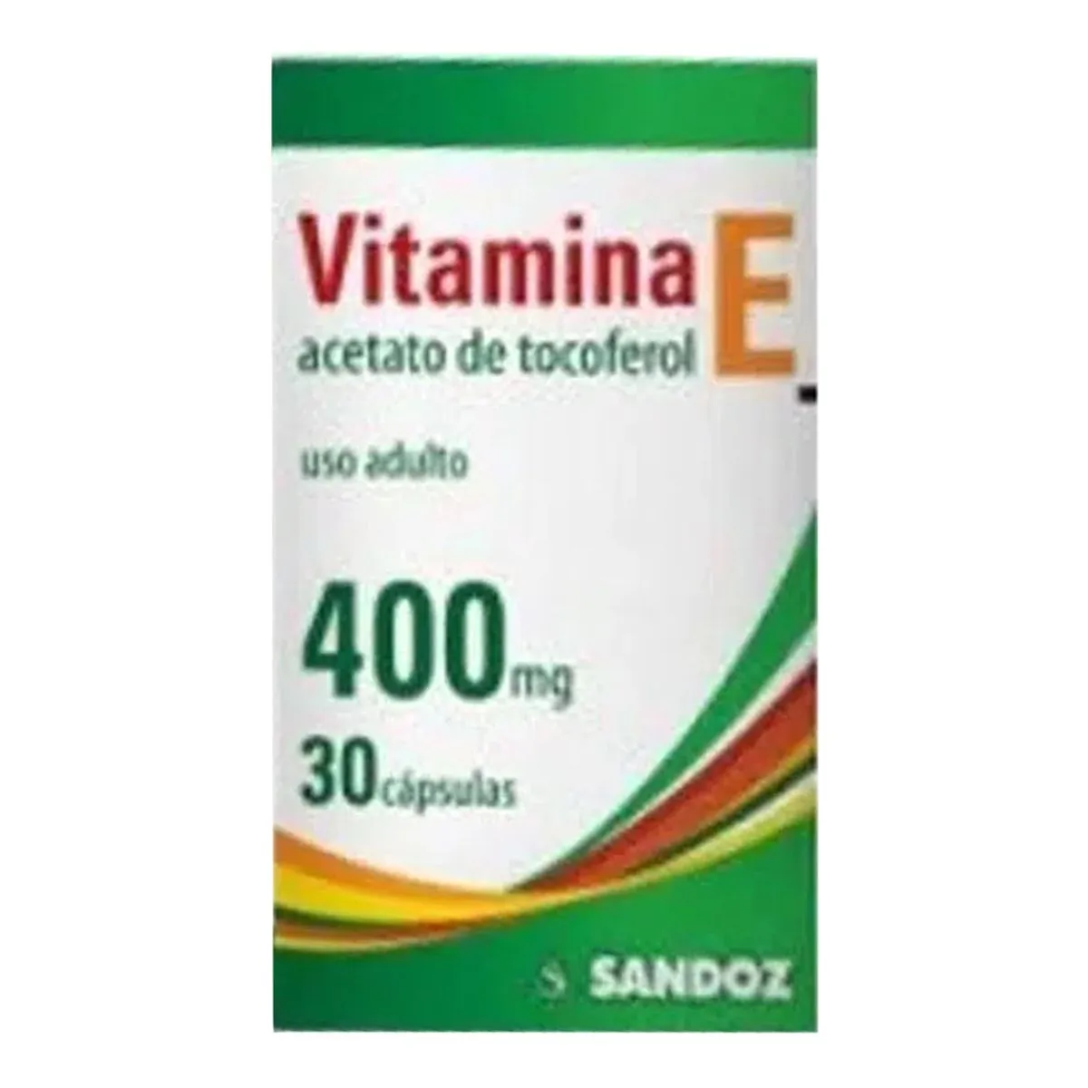 Vitamina-E 400mg Sandoz 30 Comprimidos