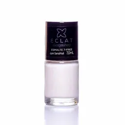 Esmalte Hipoalergênico ECLAT 7-FREE 7ml - Alergoshop - Cor:Cravo Branco