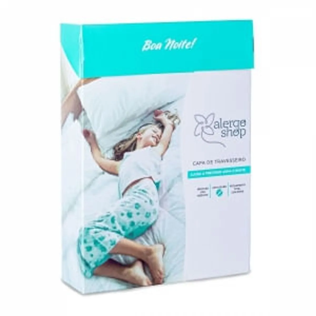 Capa Antiácaro para Travesseiro Bebê Slim Tex 30x40cm -  Alergoshop