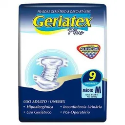 Fralda Geriátrica Geriatex Plus - Tamanho M