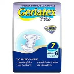 Fralda Geriátrica Geriatex Plus - Tamanho G