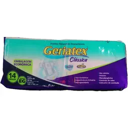 Fralda Geriátrica Geriatex Clássica - Tamanho EG - Com 14 Unidades - Fralda Geriátrica Geriatex Clás