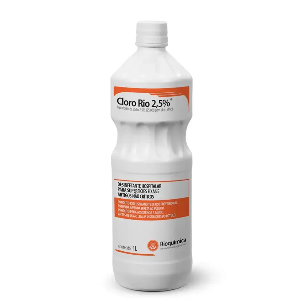 Desinfetante Cloro Rio Soda Clorada 2,5% - Rioquímica - 25.0167