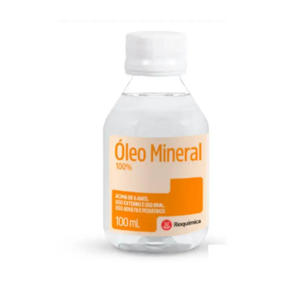 OLEO MINERAL 100 ML - RIOQUIMICA - oleo mineral