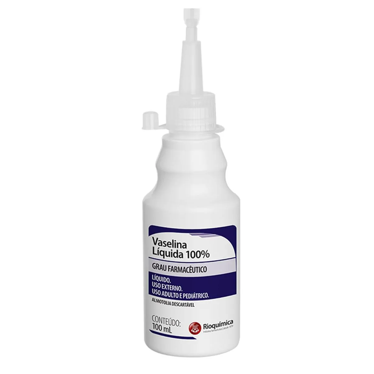 Vaselina Líquida 100% 100ml - Rioquímica