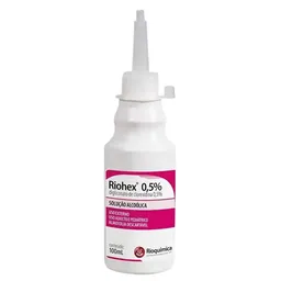 Riohex 0,5% Solução Alcoólica - Rioquímica - 100 Ml