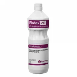 Riohex 2% Solução Alcoólico 1L - Rioquímica