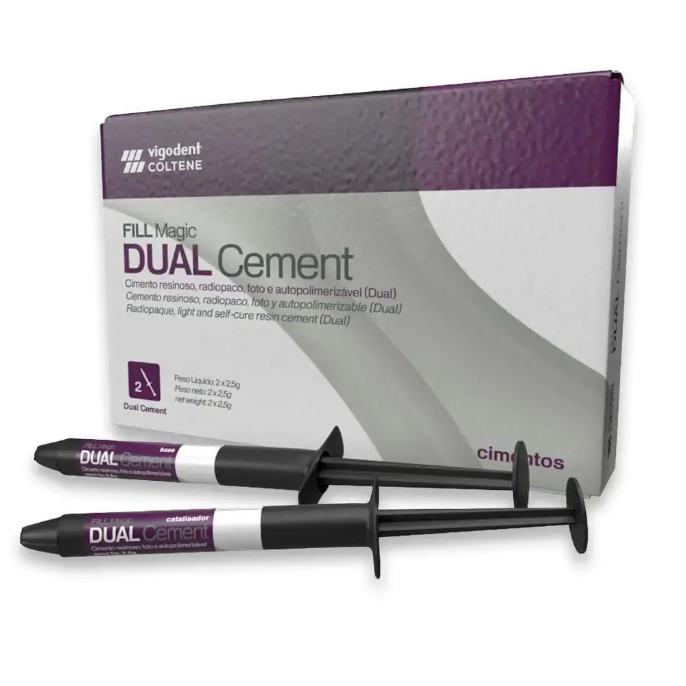 Cimento Resinoso Fill Magic Dual Cement Kit - Vigodent Coltene