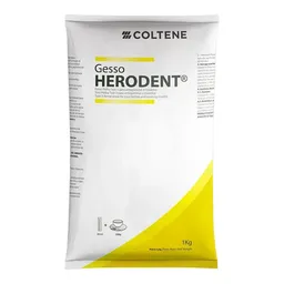 Gesso Pedra Herodent Amarelo Tipo III 1 Kg - Coltene