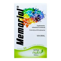 Suplemento Vitamínico Memoriol 30 Comprimidos
