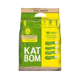 Areia Higiênica Katbom Natural Capin Limão - 3kg