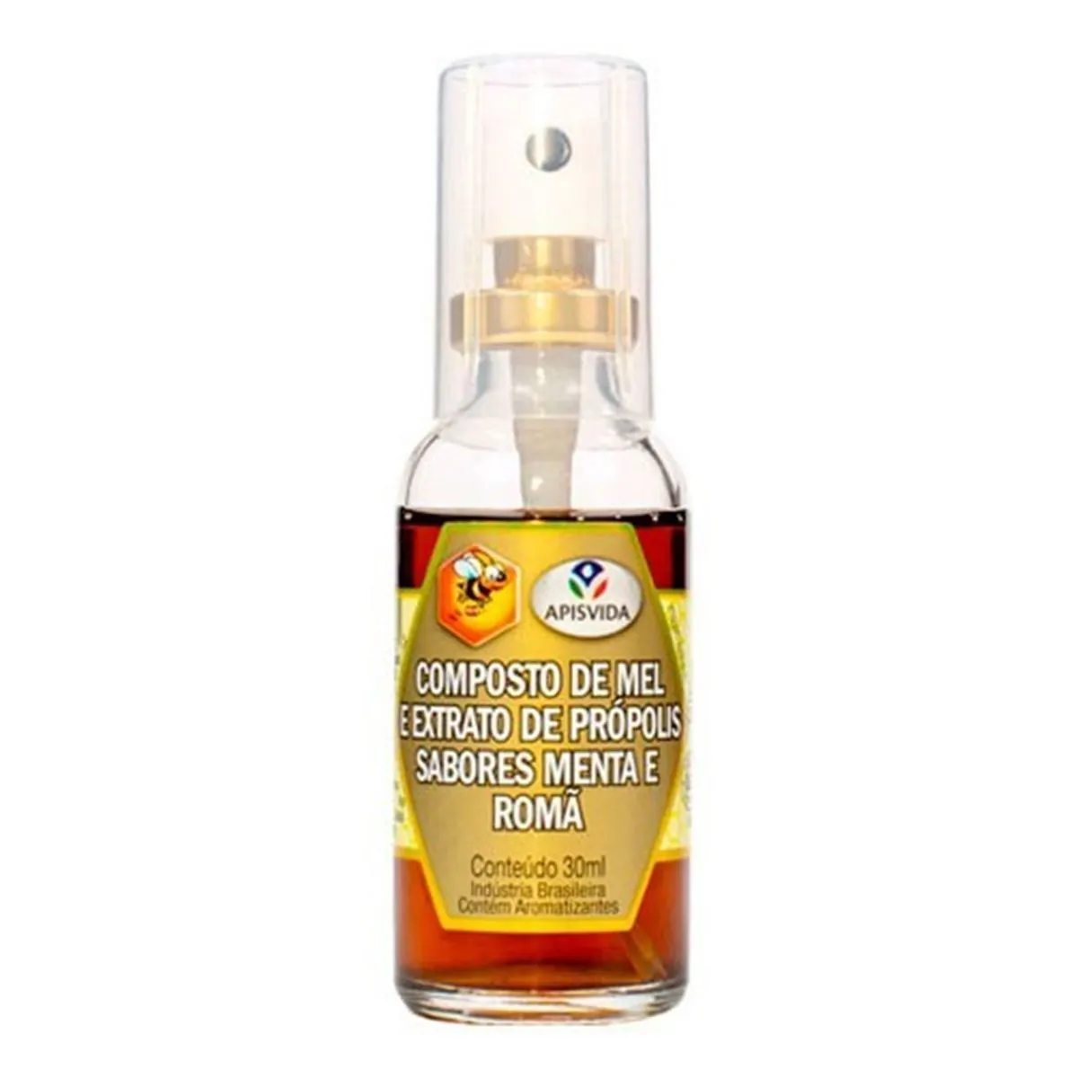 Própolis, Mel, Menta e Romã Apis Vida Spray 30ml