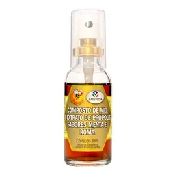 Própolis, Mel, Menta e Romã Apis Vida Spray 30ml