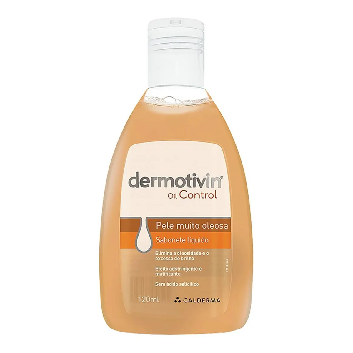 Sabonete Liquido Dermotivin Oil Control 120ML